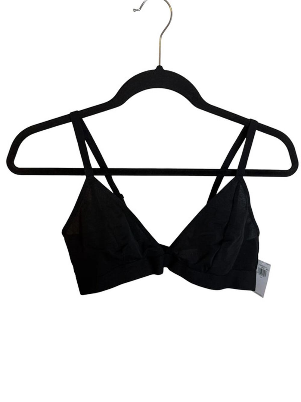 NWT Old Navy Black Powermesh Bralette